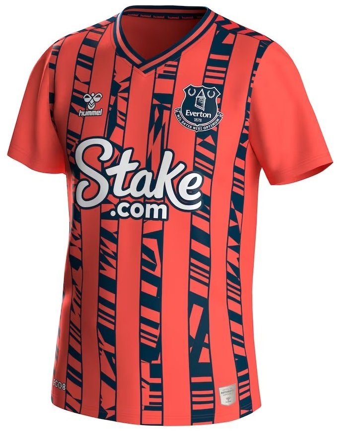 Camisa II Everton 2023 2024 Hummel oficial 
